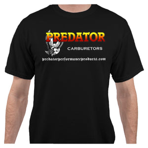 T Shirt Predator logo black